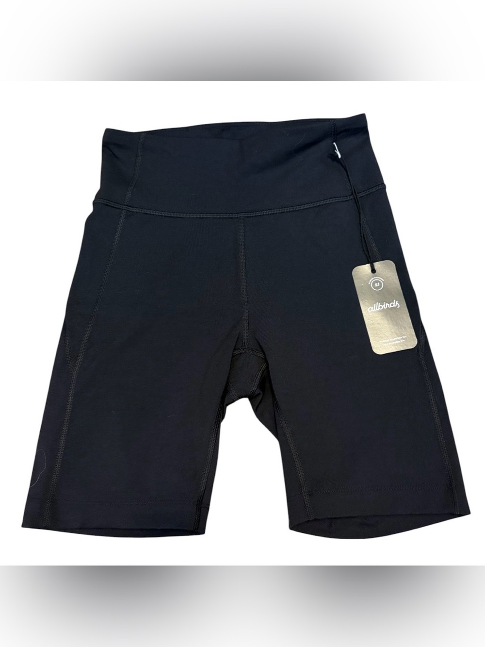 Allbirds Natural bike shorts NWT Merino Wool blend black